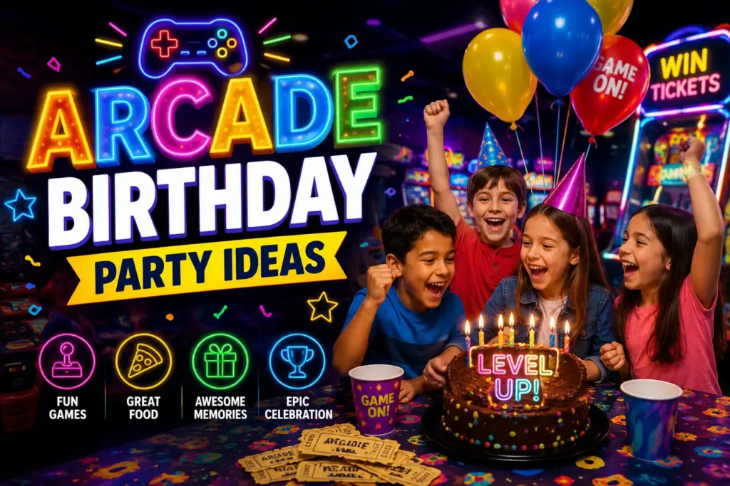 Arcade Birthday Party Ideas