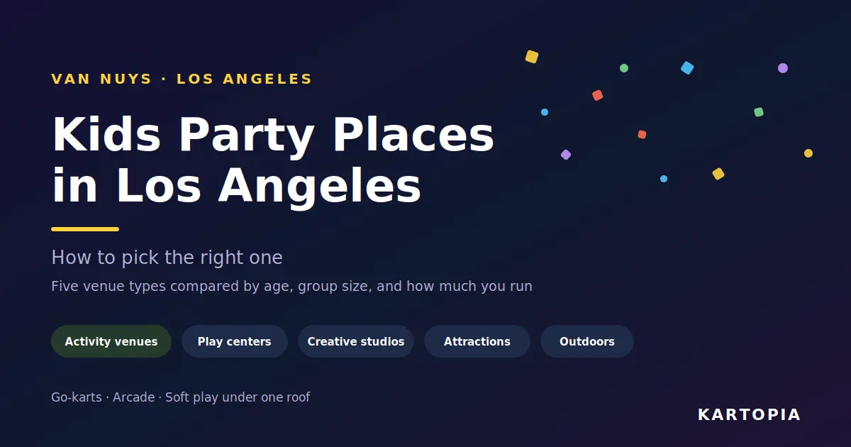 Kids Party places in los angeles